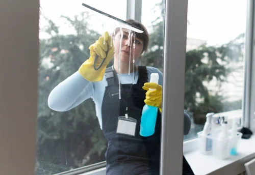 Nettoyage de vitres intérieures et extérieures à Vaupillon
